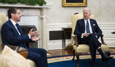 ABD Lideri Biden, İsrail Cumhurbaşkanı Herzog ile görüştü