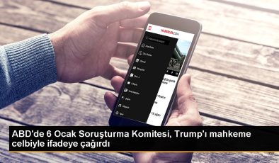 ABD’de 6 Ocak Soruşturma Komitesi, Trump’ı mahkeme celbiyle söze çağırdı