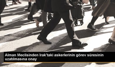 Alman Meclisinden Irak’taki askerlerinin vazife müddetinin uzatılmasına onay