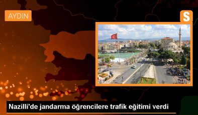 Aydın gündem: Nazilli’de jandarma öğrencilere trafik eğitimi verdi