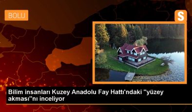 Bilim insanları Kuzey Anadolu Fay Çizgisi’ndeki “yüzey akması”nı inceliyor