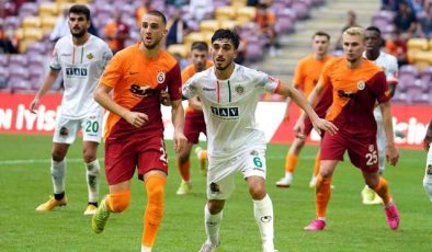 Galatasaray ile Alanyaspor 13. randevuda