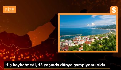 Hiç kaybetmedi, 18 yaşında dünya şampiyonu oldu