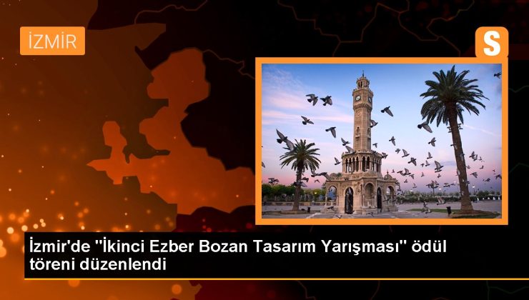 İzmir iktisat haberleri… İzmir’de “İkinci Ezber Bozan Tasarım Yarışması” ödül merasimi düzenlendi