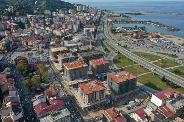 Rize haberi… Rize’de korozyonlu alandaki kentsel dönüşümde yer teslimi yıl sonu