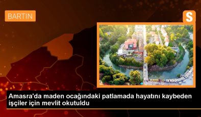 Son dakika haber: Amasra’da maden ocağındaki patlamada hayatını kaybeden çalışanlar için mevlit okutuldu