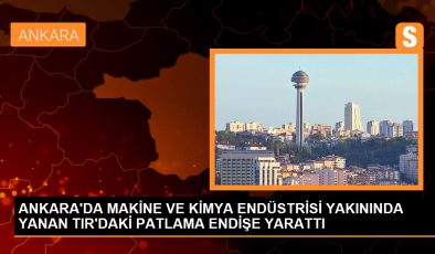 Elmadağ’da TIR Kazası: Patlama Sesleri Panik Yarattı