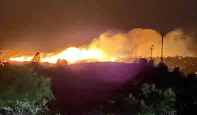 Malatya Hekimhan’da çıkan yangın kontrol altına alındı