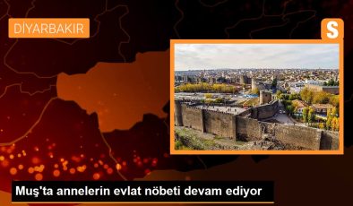 Muş’ta annelerin evlat nöbeti devam ediyor