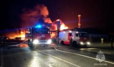 Rusya’da Benzin İstasyonunda Çıkan Yangında 27 Kişi Hayatını Kaybetti