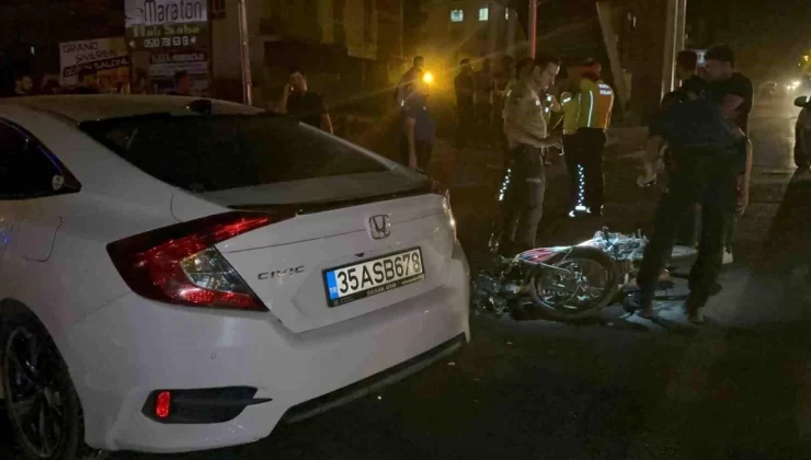 Şanlıurfa’da Motosiklet ile Otomobil Çarpıştı: 2 Yaralı