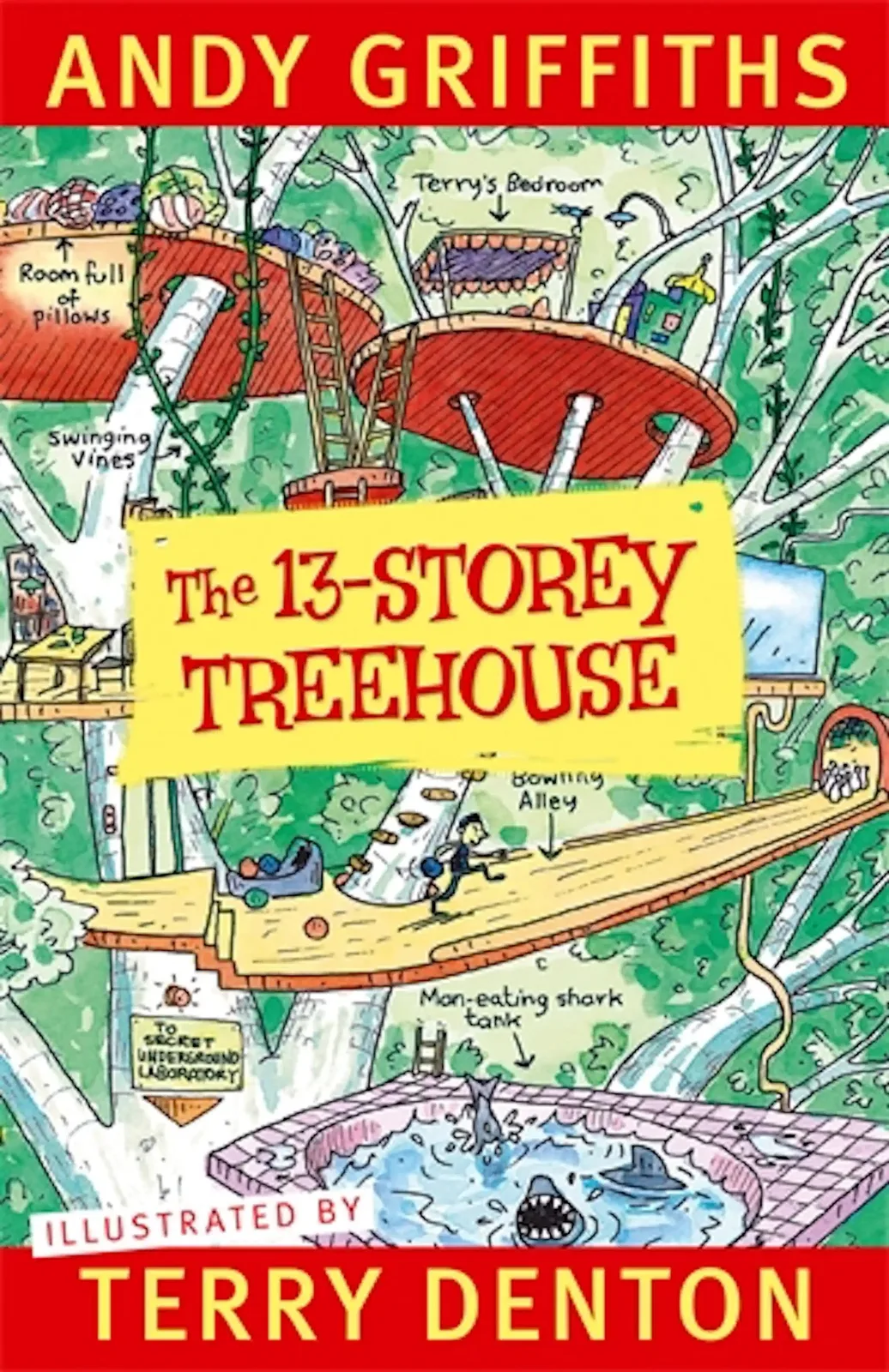 book cover: The 13-Storey Treehouse
