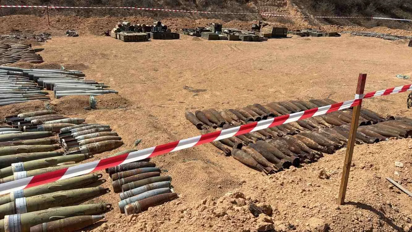 14 Bini Aşan Eski Patlayıcı, Libya’daki Bir Şehirden ve Yakınlarındaki Tarım Arazilerinden Temizlendi