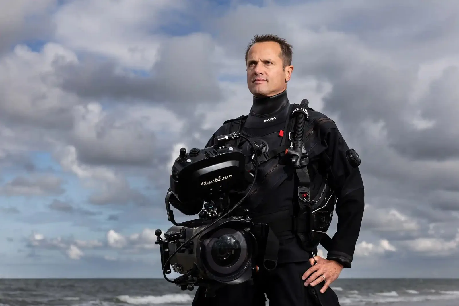 Peter van Rodijnen in a wetsuit