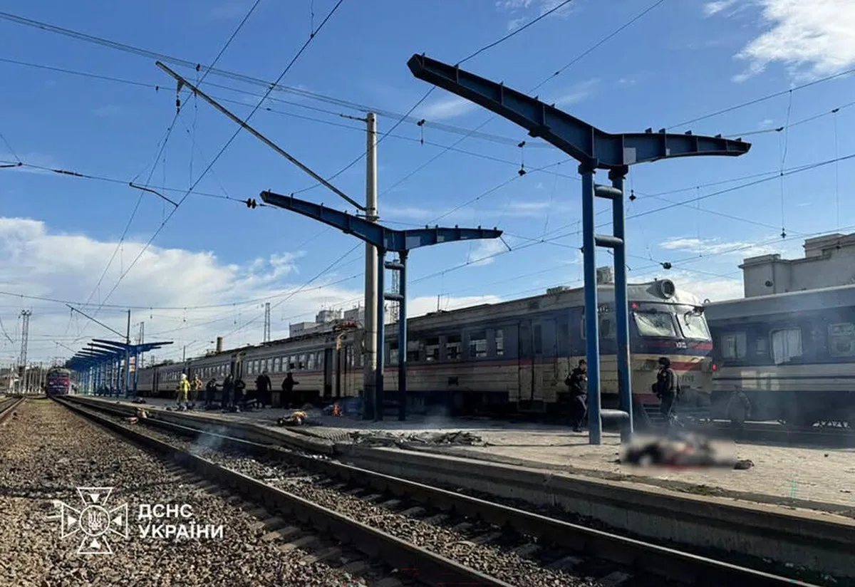 Ukraine's vast train network is a vital form of transport in the country