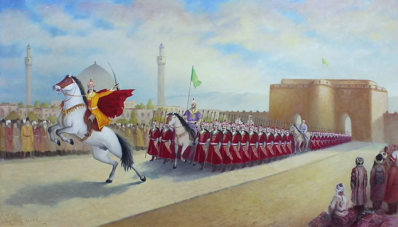 Ismail declares himself shah by entering Tabriz, Chingiz Mehbaliyev