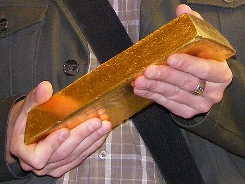 A Good Delivery bar, the standard for trade in the major international gold markets