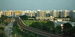 Housing and Development Board flats near Woodlands Avenue 7, Singapore