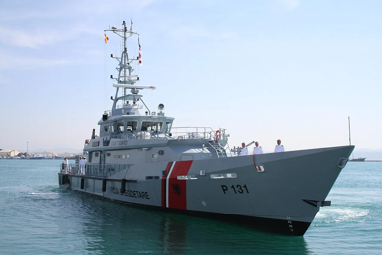 Arnavutluk Deniz Kuvvetleri'ne bağlı Iliria devriye gemisi