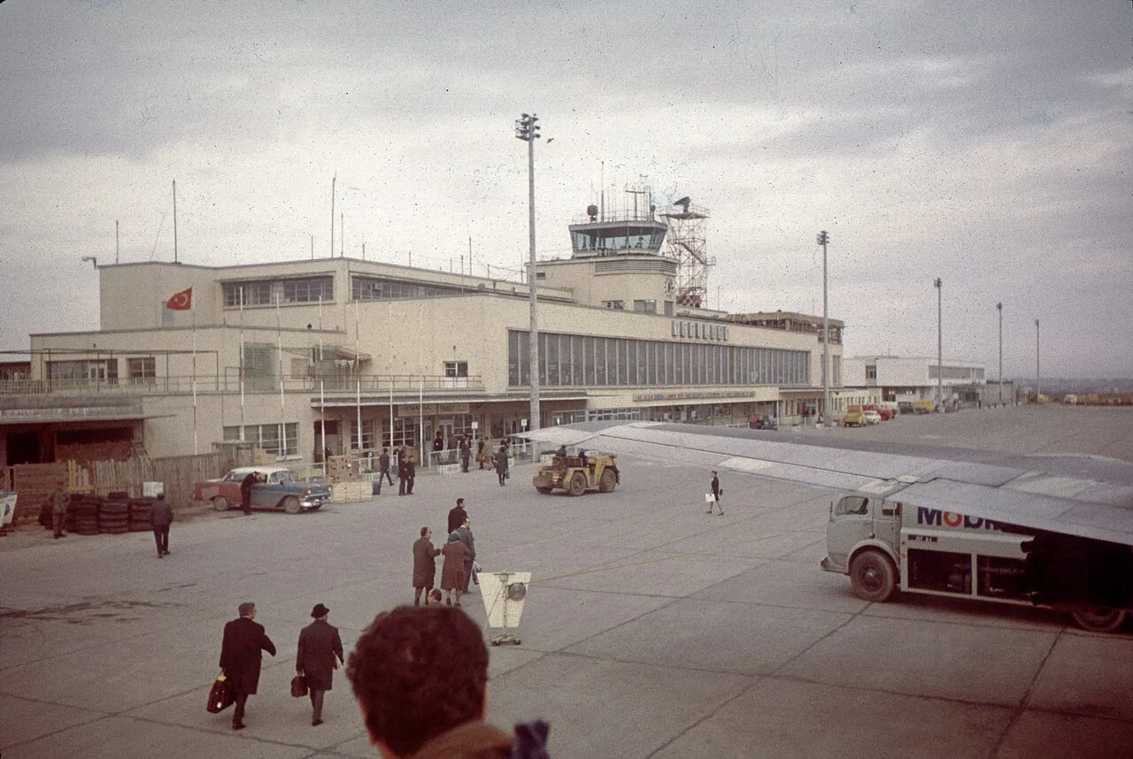 Havalimanının 1970 yılına ait bir görüntüsü