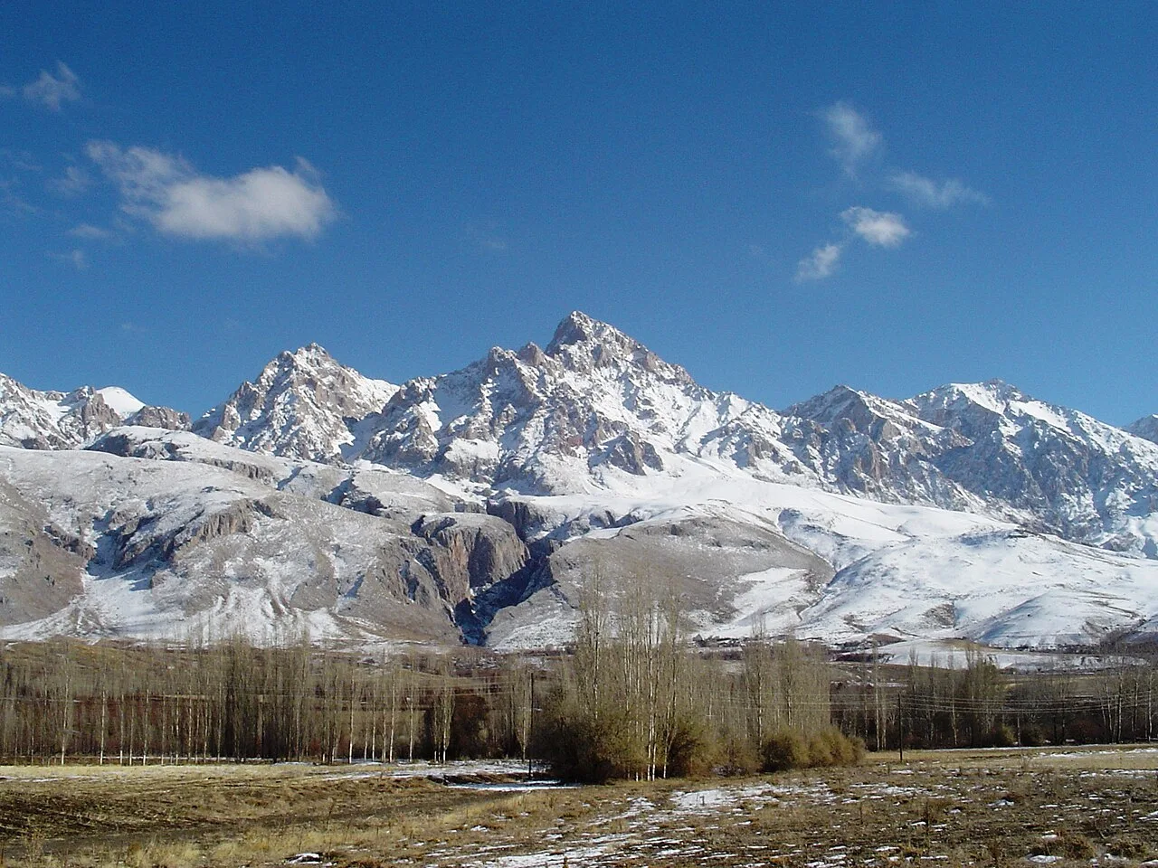 West side view of the Peak Demirkazik