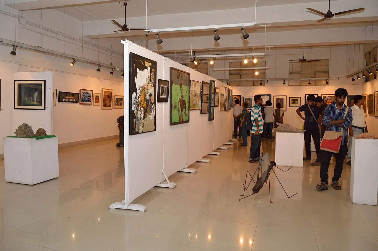 Indian Society of Oriental Art - Group Exhibition - Kolkata 2013-07-04 0834