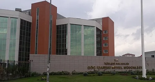 Directorate General of Migration Management building in Ankara.