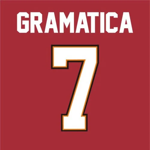 As his favorite number 10 was in use when he signed for the Buccaneers, Gramatica switched to number 7[11]