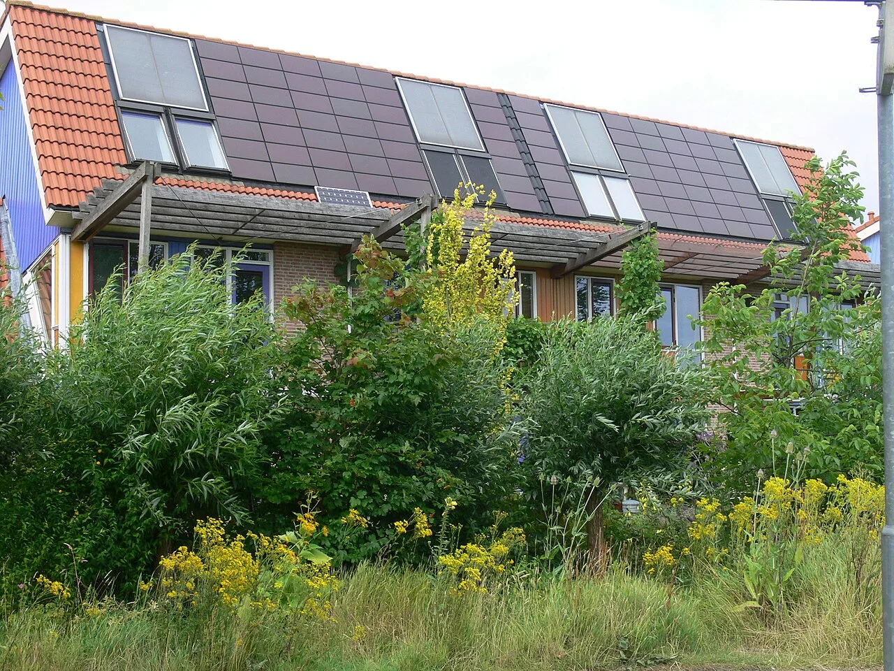 1994-2009 yılları arasında yapılmış halka açık yarı-ekobbina tasarımı, Culemborg, Hollanda.