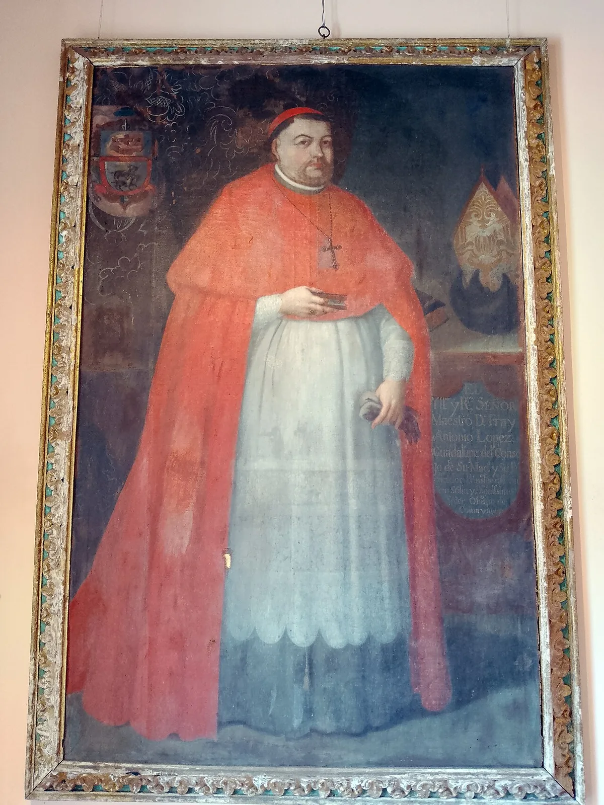 Mexican bishop based in Honduras, fray Antonio Guadalupe López Portillo.