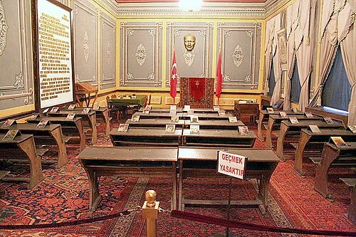 Sivas Kongresi'nin toplandığı salon, Atatürk Kongre ve Etnografya Müzesi, Sivas.