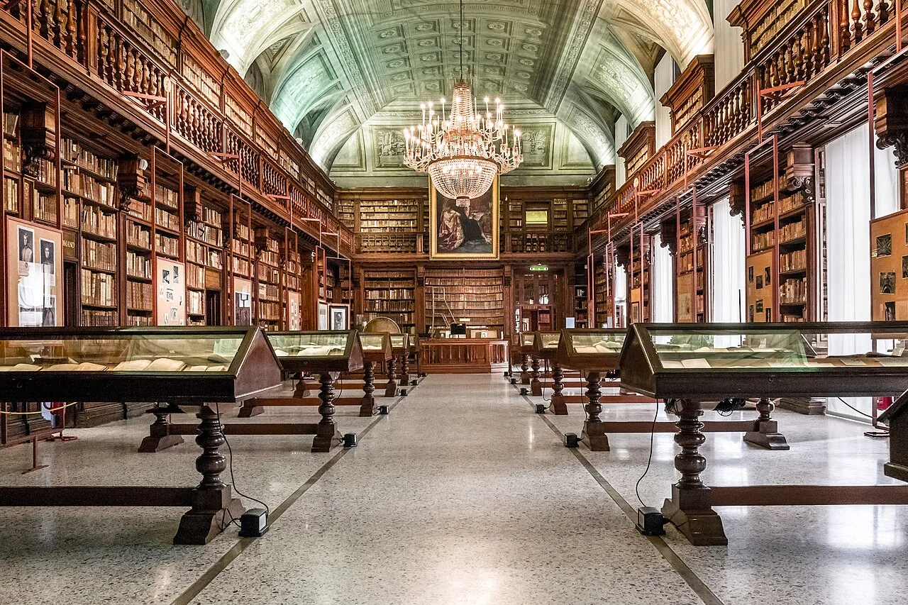 Braidense National Library in Milan