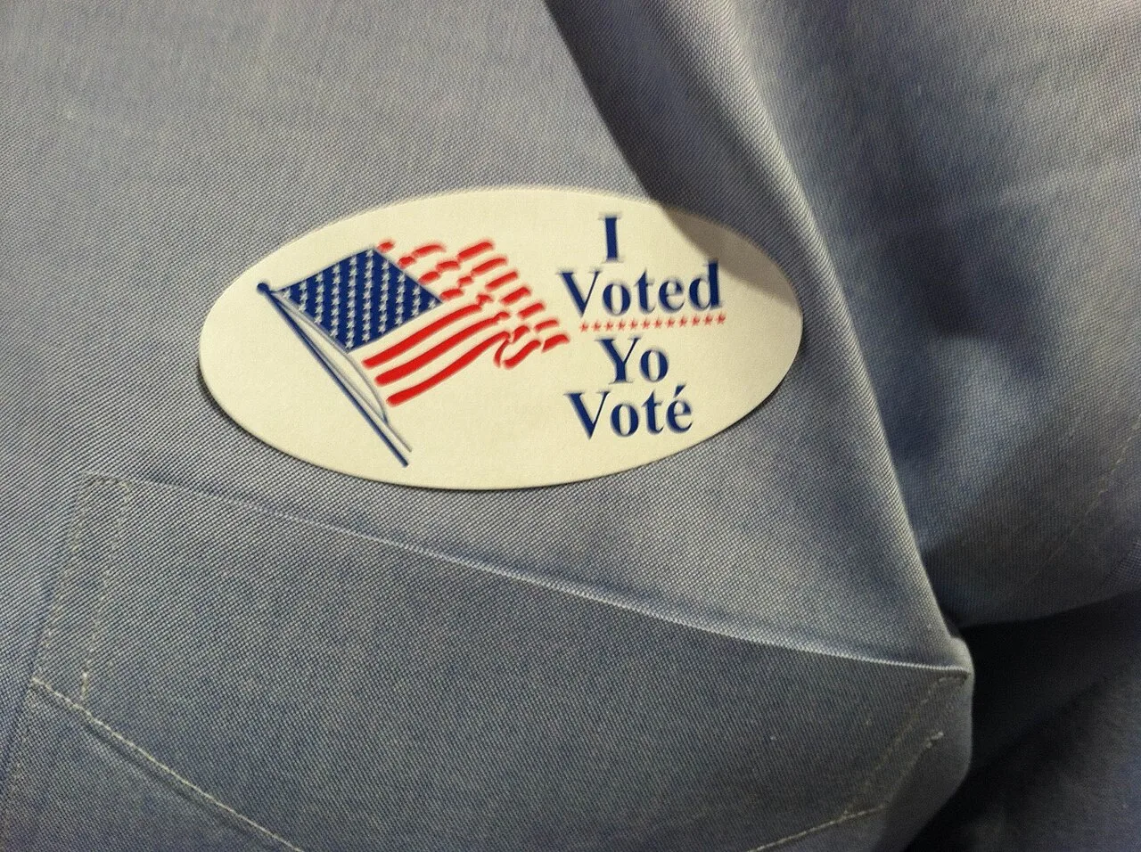 "I Voted" sticker